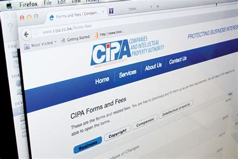 cipa business name registration|Companies and Intellectual Property Authority .